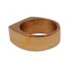 SIG-016 Gold Pointed Flat Mens Signet Ring (3)