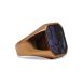 SIG-027 Gold Steel Mother of Pearl Mens Signet Ring (3)