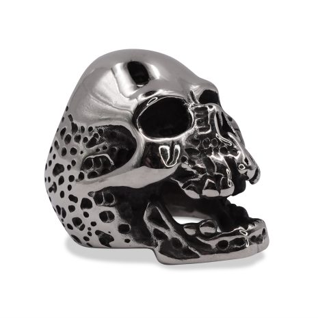 SIG-074 Stainless steel horror skull ring (1)