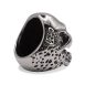 SIG-074 Stainless steel horror skull ring (2)